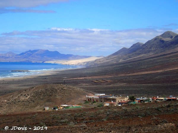 Fuerteventura - côte sud-ouest du Parc Naturel de Jandia.