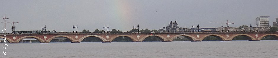 Pont de pierre (dit aussi pont Napoléon) - Bordeaux - 19/05/15