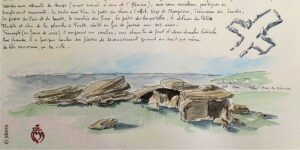Le dolmen de la Planche à Puare - Île d'Yeu - J. Denis - 2020
