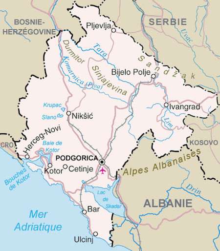 Eric Gaba (Sting) — Image:Montenegro-un.png, adapted and edited from http://www.un.org/Depts/Cartographic/map/profile/yugoslav.pdf by Taichi, Domaine public, https://commons.wikimedia.org/w/index.php?curid=1175405