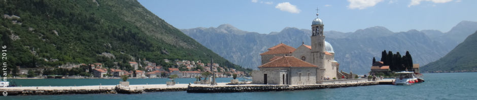 Perast et ses deux îles - Montenegro