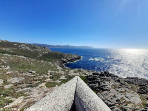 Vue Ouest du phare du Cap de San Andrian